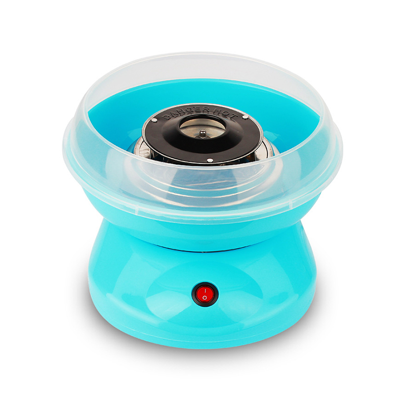Macchina per zucchero filato con giradischi in alluminio da 450 W modello JK-M05 Spina europea