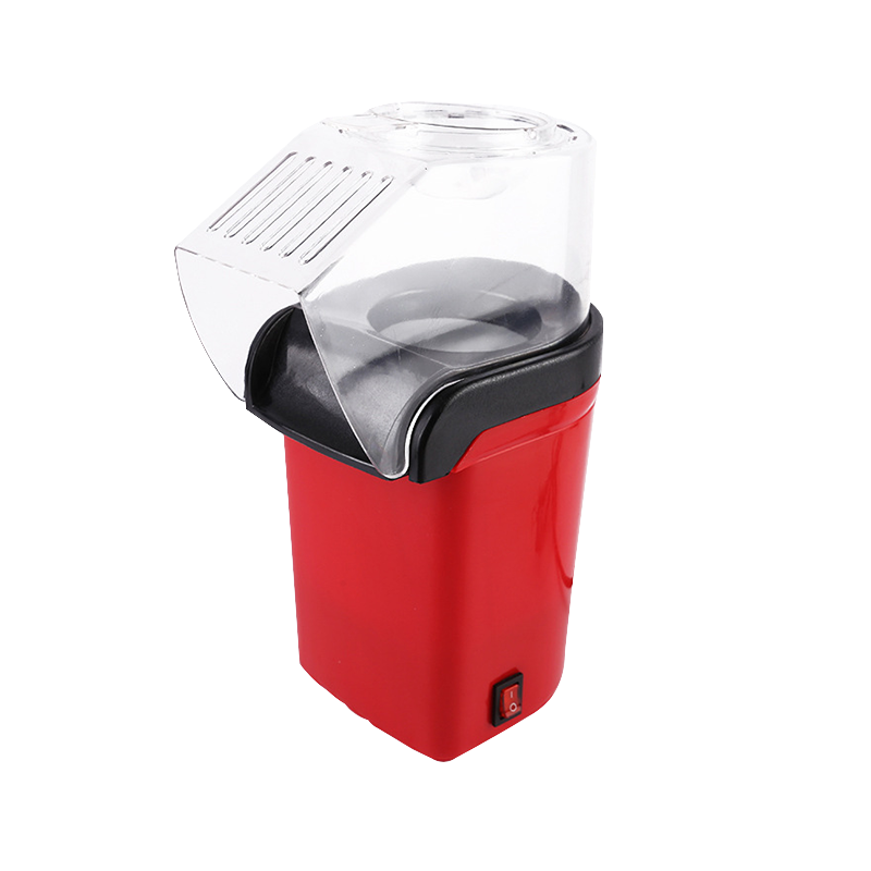 Macchina per popcorn con teglia in alluminio rosso modello PM-1200 Spina europea