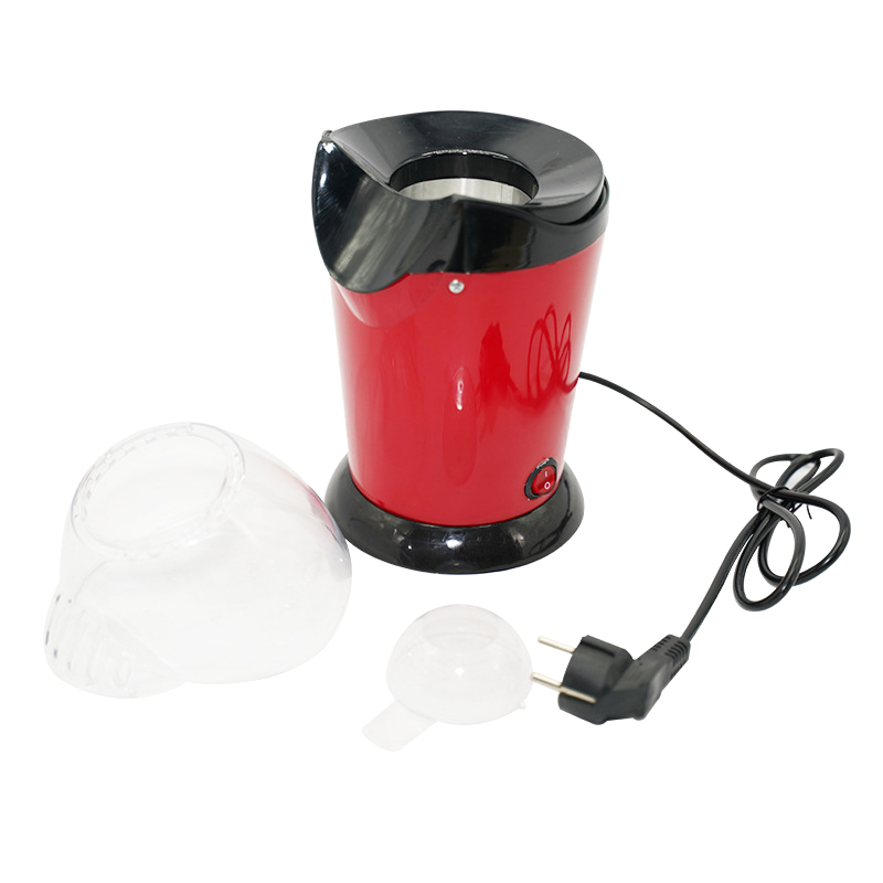 Macchina per popcorn bianca da 1200 W modello PM-1800 Spina europea